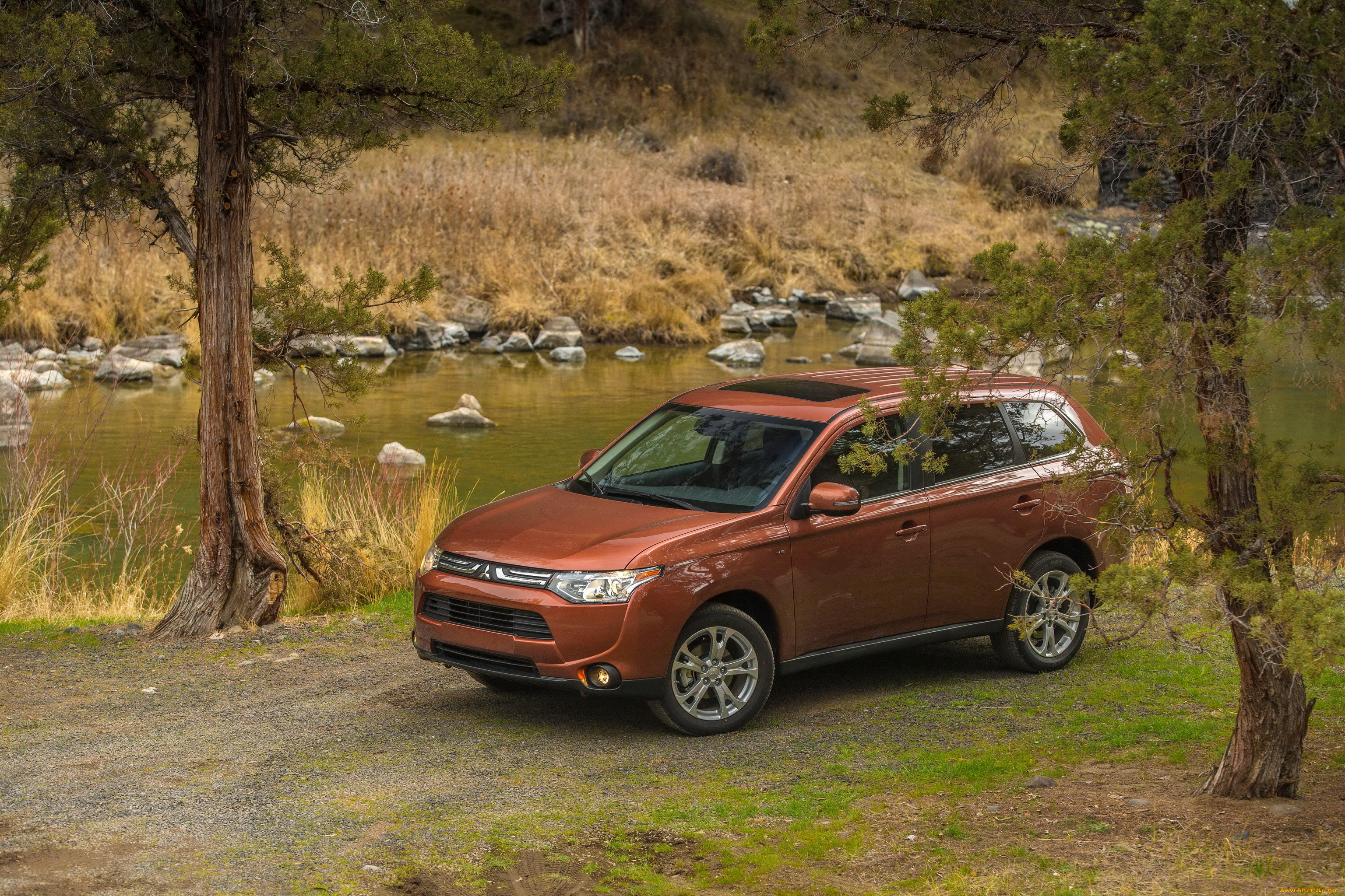 2014, mitsubishi, outlander, gt, 